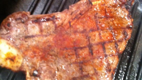 Nothing like great grill marks on a steak