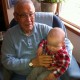 My 87 year old dad, and his first grandson -JJ- keeps you young