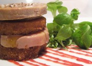 Foie Grass served with Peanut butter and jelly